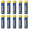 10 Varta Industrial 4003 R-03 LR03 AAA Alkaline Batteries