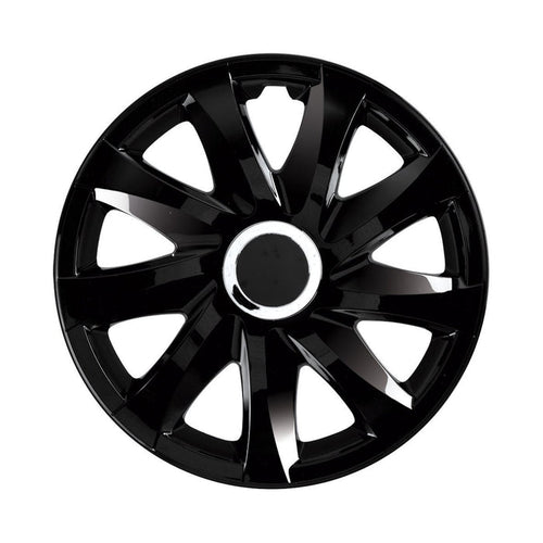 16" NRM Universal Wheel Covers - Black Colour, Modern