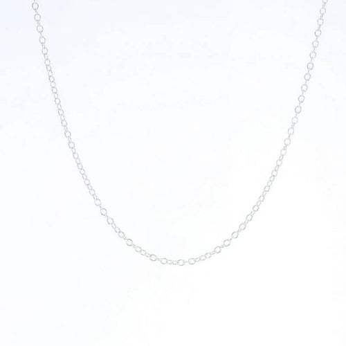 18" Silver Cable Chain