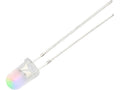 3mm RGB LED slowly changing 3 colors. 3V power supply