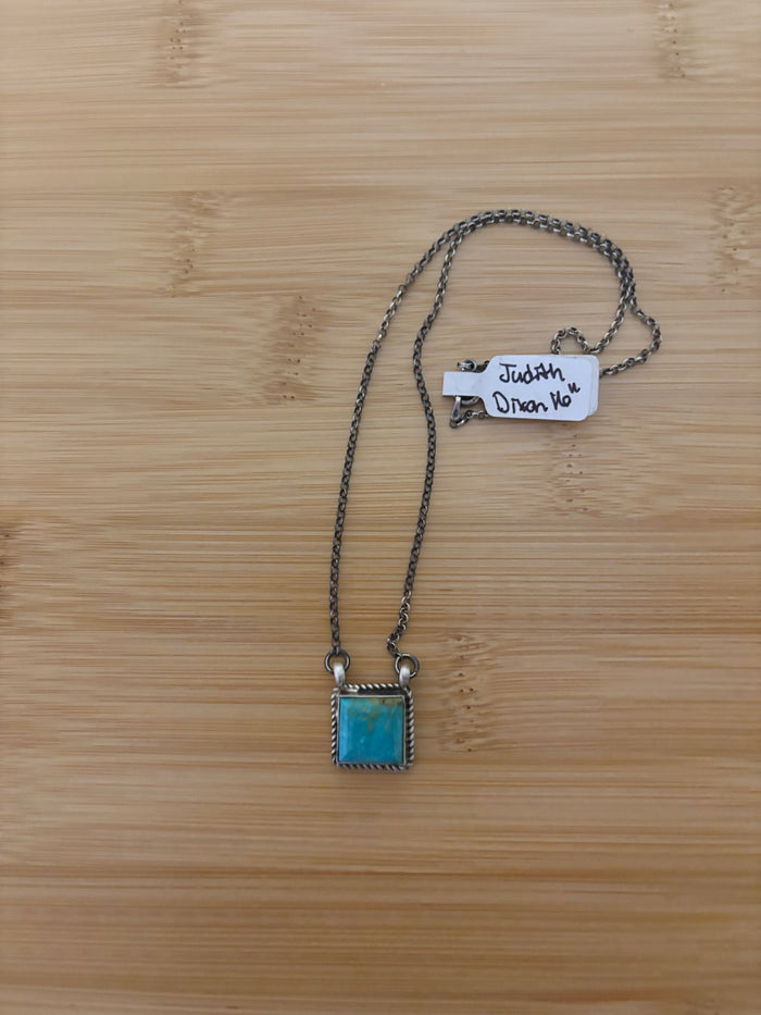 Square Turquoise Bars