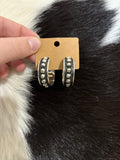 Dot Hoop Earrings