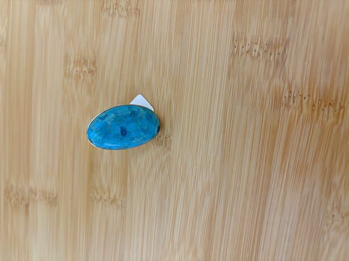 Large size 7 ring turquoise
