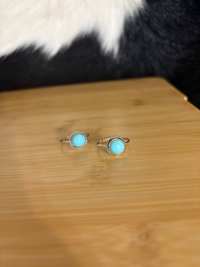 Single Stone Turquoise Ring