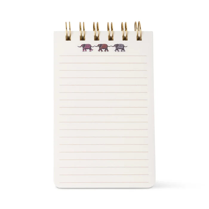 A Dopo Elephant Twin Wire Notepad