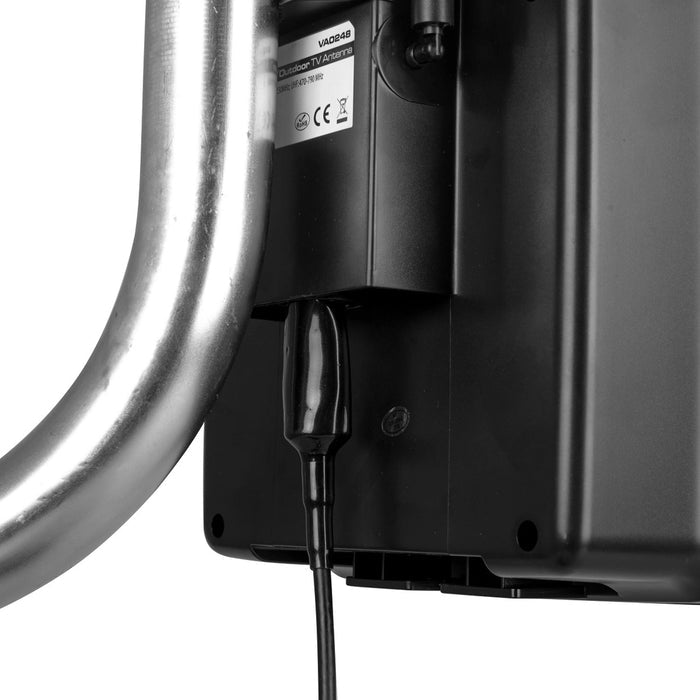 Active antenna, indoor, outdoor, DVB-T2, 4K terrestrial TV, Vayox
