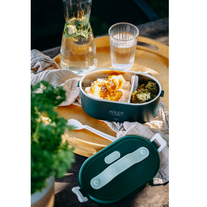 Adler AD 4505 Green 0.8-Liter Heated Food Container