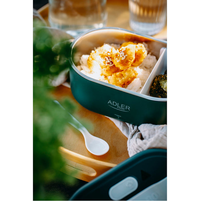 Adler AD 4505 Green 0.8-Liter Heated Food Container