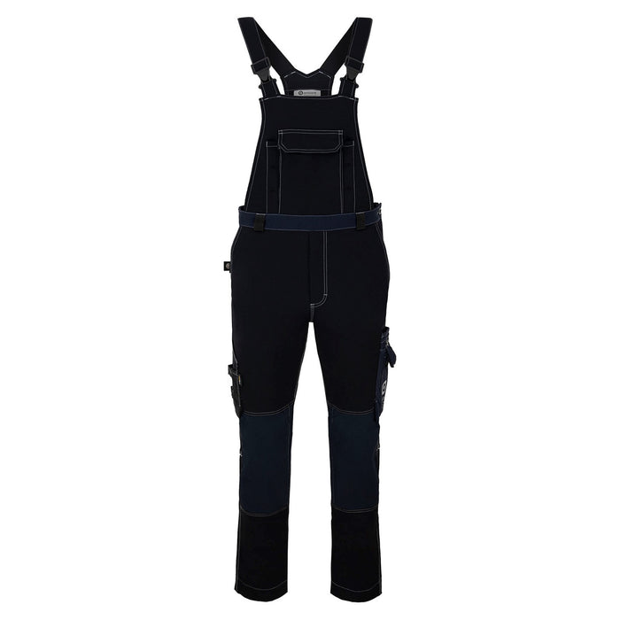 Avacore dungarees pants, stretch, cordura, black and navy blue, size 56, Avaflex