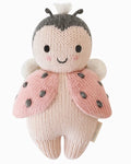 Baby Ladybug Hand-Knit Plush