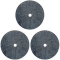 Bertoni anti-weed disc set to use in the garden, 3 pieces, 40 cm, gray