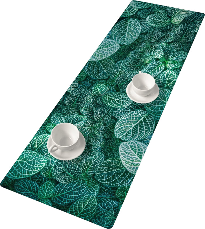 Bertoni table runner, eco-friendly felt, dimensions 95x33cm, Malta print pattern