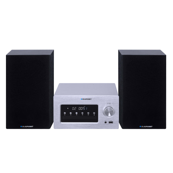 Blaupunkt Micro System, BT/AUX/CD/USB/MP3/FM, 40-station presets, LED display, 2x210W power, tone control, MS70BT