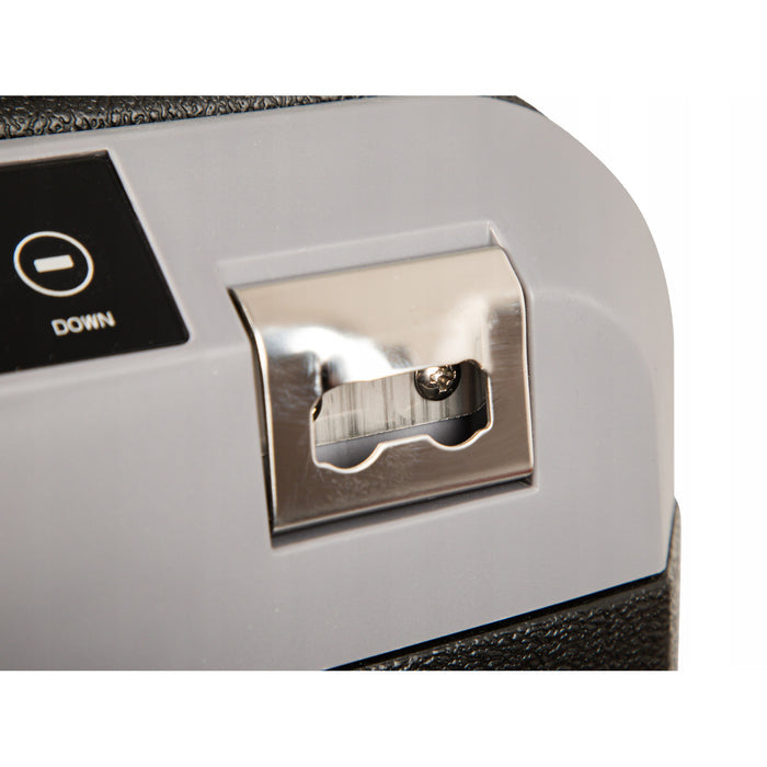 Blow Compressor-Powered Car Cooler, 35L capacity, touchscreen control panel, 12V, 24V, and 230V, USB-C port, 44-208#