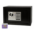 Blow electronic lock safe, dimensions 31x20x20 cm, key and combination lock, 44-702