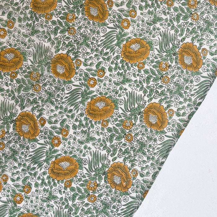 Capri Mustard Forest Scarf
