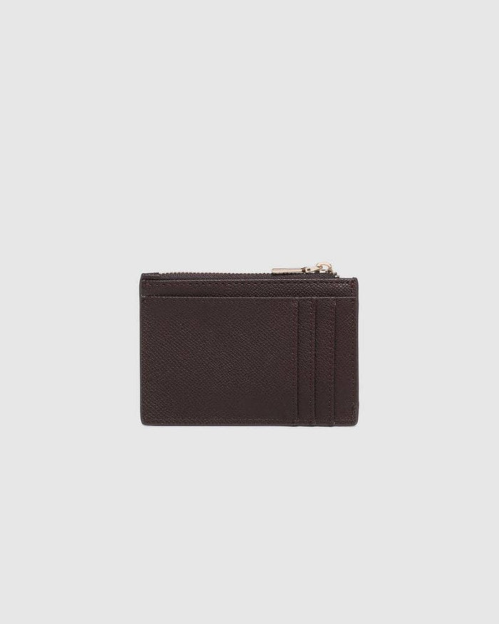Cara Cardholder in Chocolate