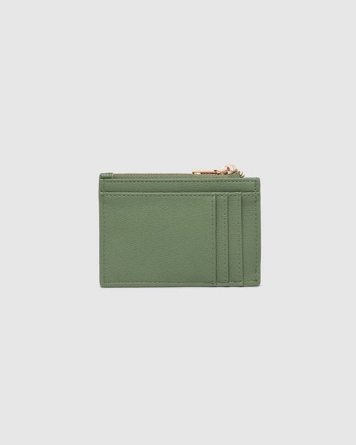 Cara Cardholder in Sage Green