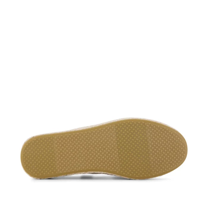 Carolina Lace Up in Champagne Glimmer Canvas
