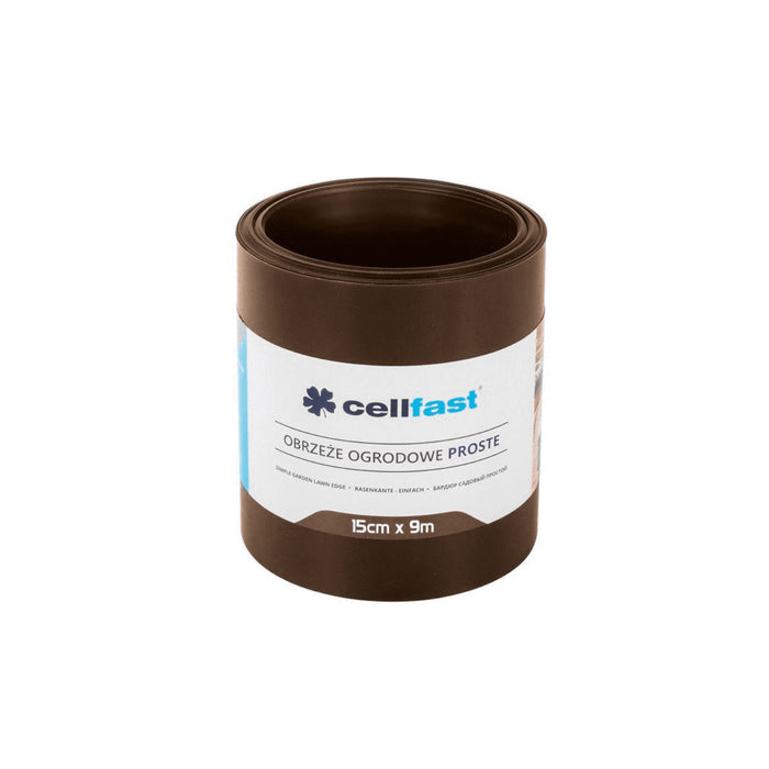 Cellfast 30-212H Straight garden edge 15cm x 9m Cellfast brown