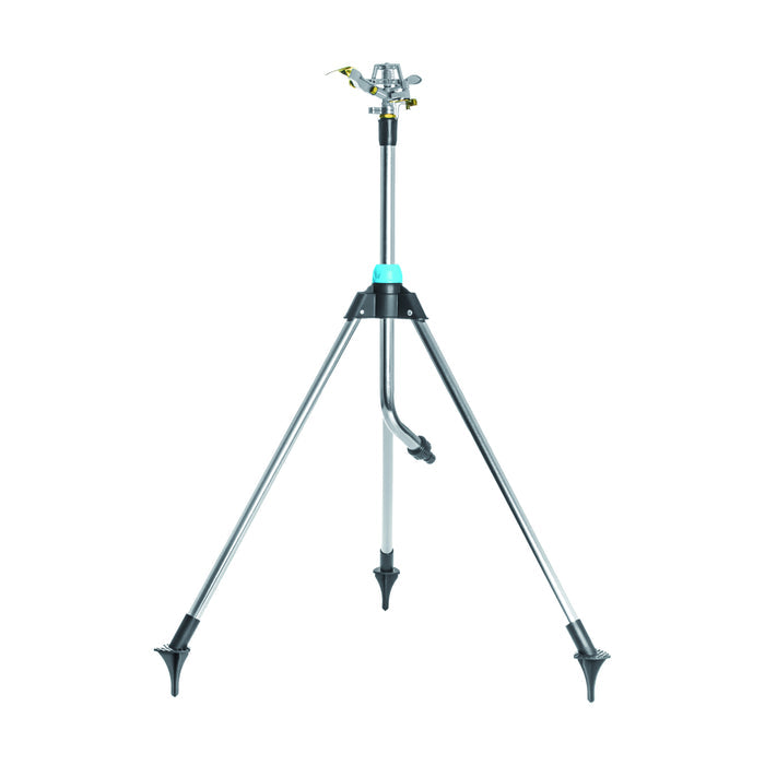 Cellfast 52-170 Tripod Pulsating Sprinkler Adjustable Range Professional Metal up to 452 m2 20? to 360?