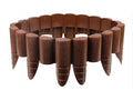 Cellfast Eco Brown  Garden Lawn Edging Border Palisade Plastic With Wood Structure