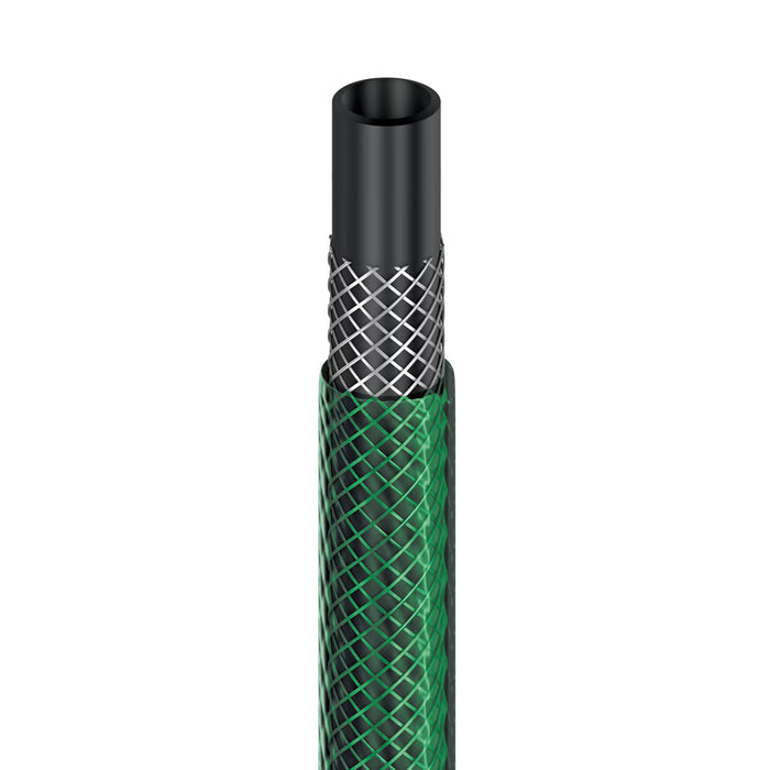 Cellfast Economic 1/2" 20m Garden Hose + Cellfast Gray Hose Hanger + Cellfast Basic 1/2" Straight Sprinkler Set