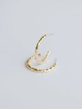 Charley Medium Hoop Earrings