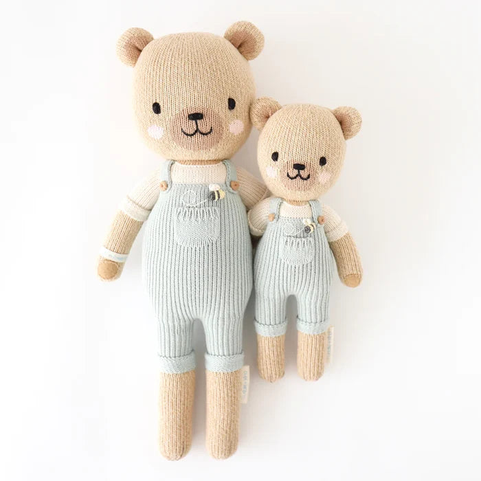 Charlie the Honey Bear Hand-Knit Plush
