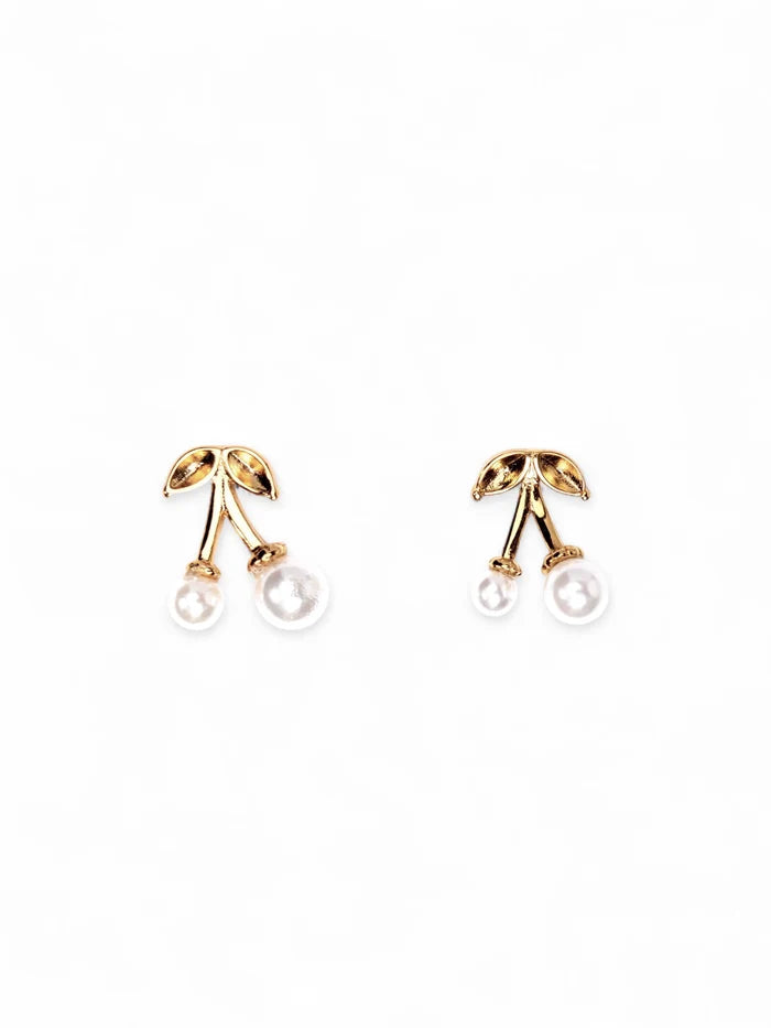 Cherry Earrings - Waterproof