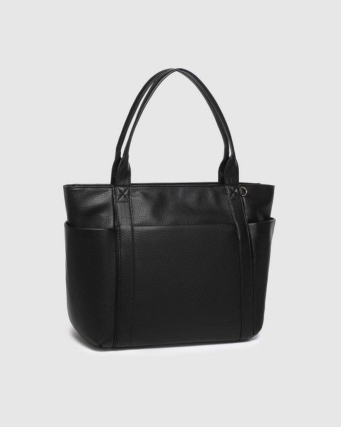 Chicago Tote Bag in Black