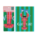 Cin Cin Lobster Tea Towel