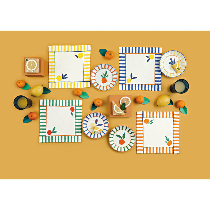 Citrus Burst Appetizer Plates