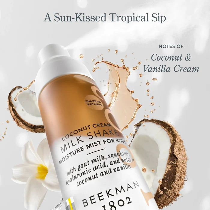 Coconut Cream Milk Shake Moisture Mist for Body by Beekman 1802