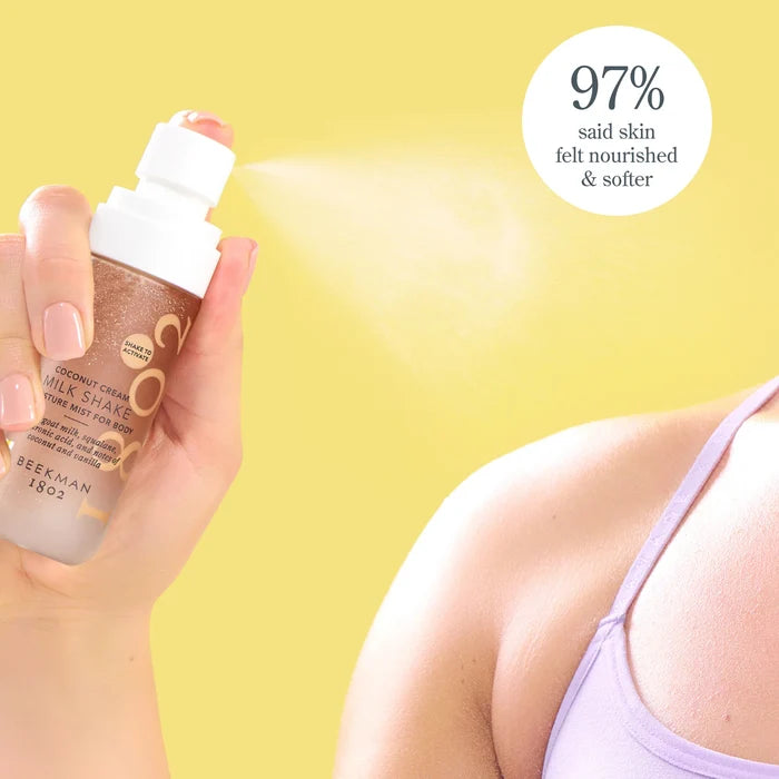 Coconut Cream Milk Shake Moisture Mist for Body by Beekman 1802