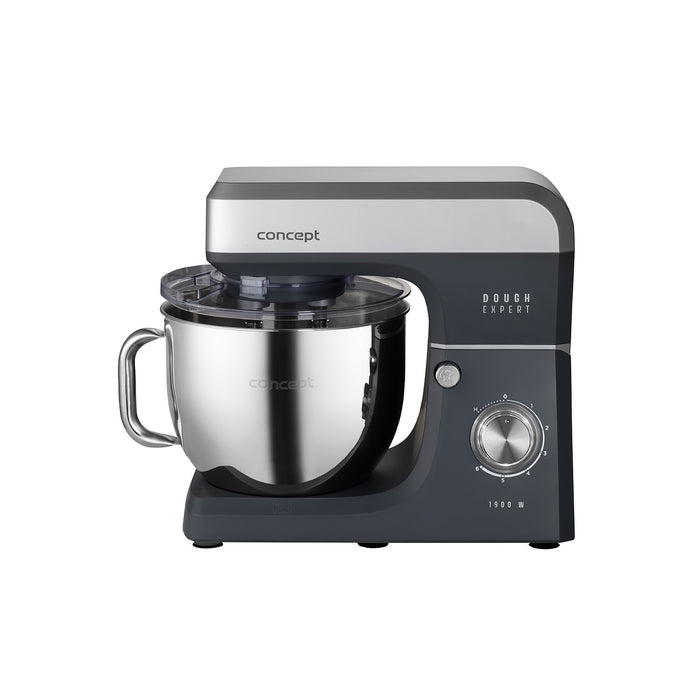Concept Dough Expert Planetary Stand Mixer, 1900W, dual dough hook, bowl heating function, 6 speed settings, RM6010