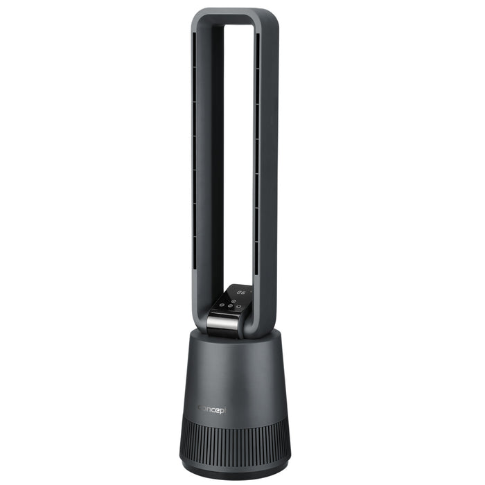Concept VS5140 Bladeless Tower Fan with Remote Control 38" 50W Quiet Timer LED Digital