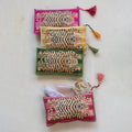 Cotton Voile Tiger Zip Pouch
