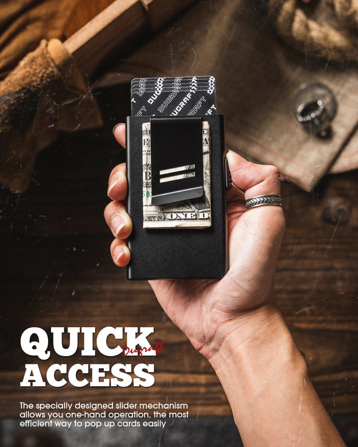 DC200C- Men Credit Card Holder with Money Clip