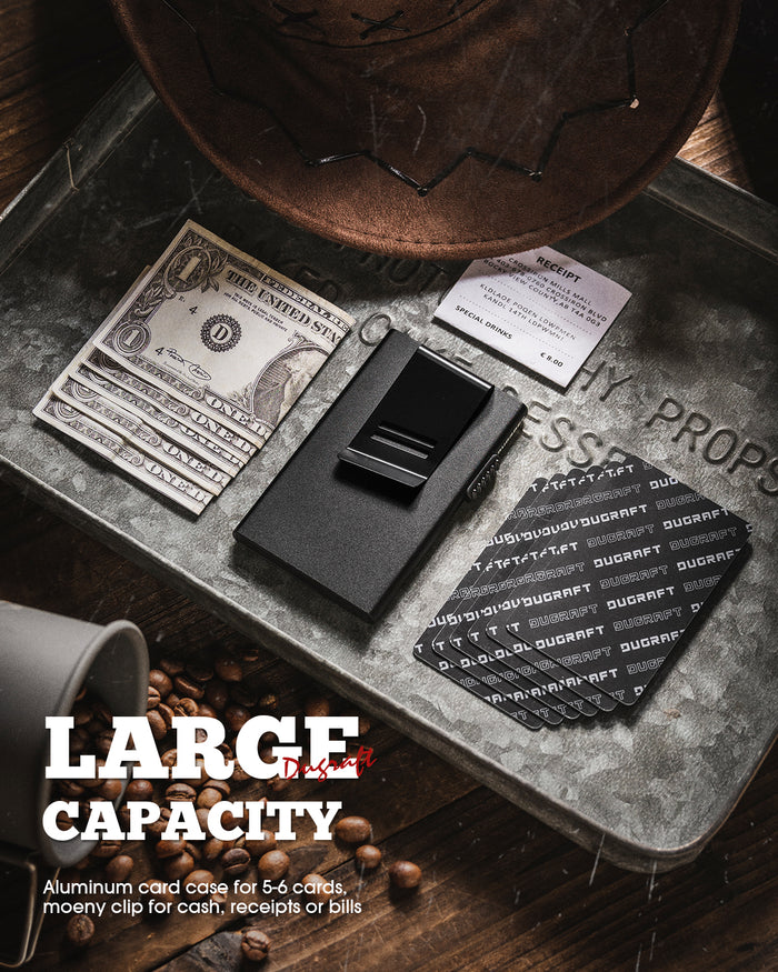 DC200C- Men Credit Card Holder with Money Clip
