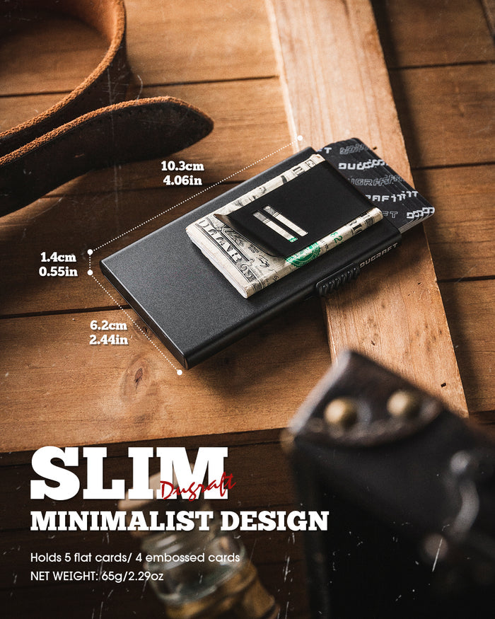 DC200C- Men Credit Card Holder with Money Clip
