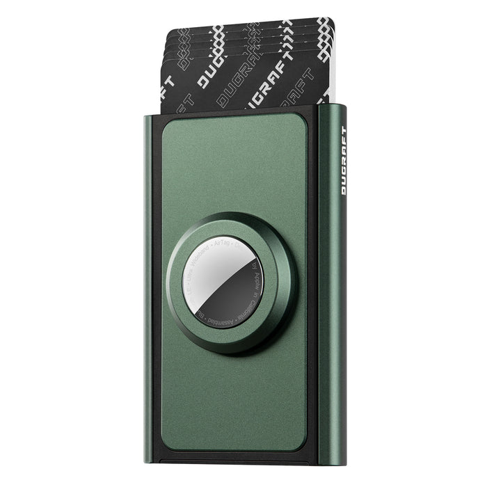 DC400- With/Without Money Clip & Airtag Holder, Slim Minimalist RFID Blocking Card Holder