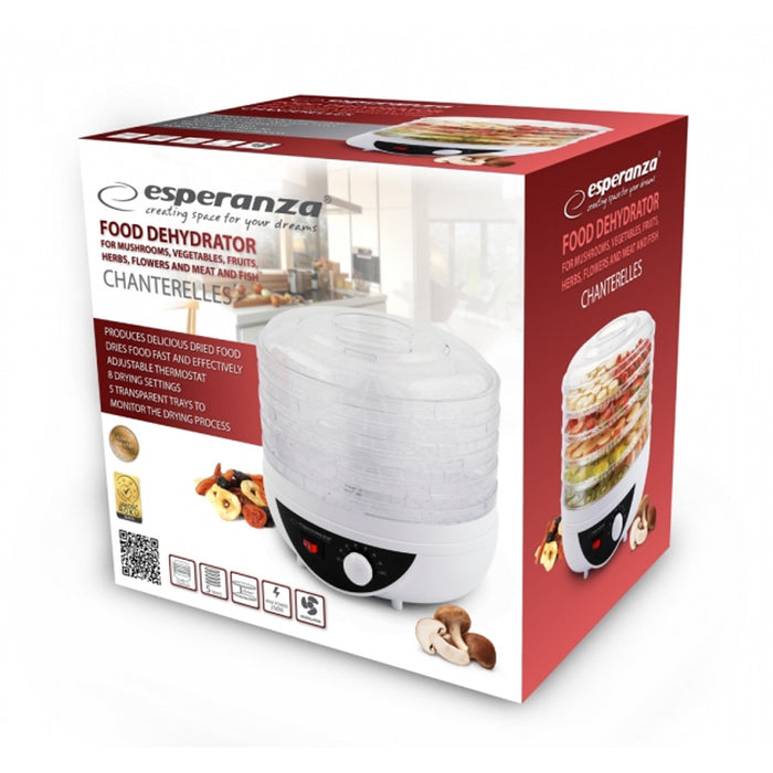 Dehydrator for mushrooms, fruits, vegetables, and herbs, EKD002, Esperanza