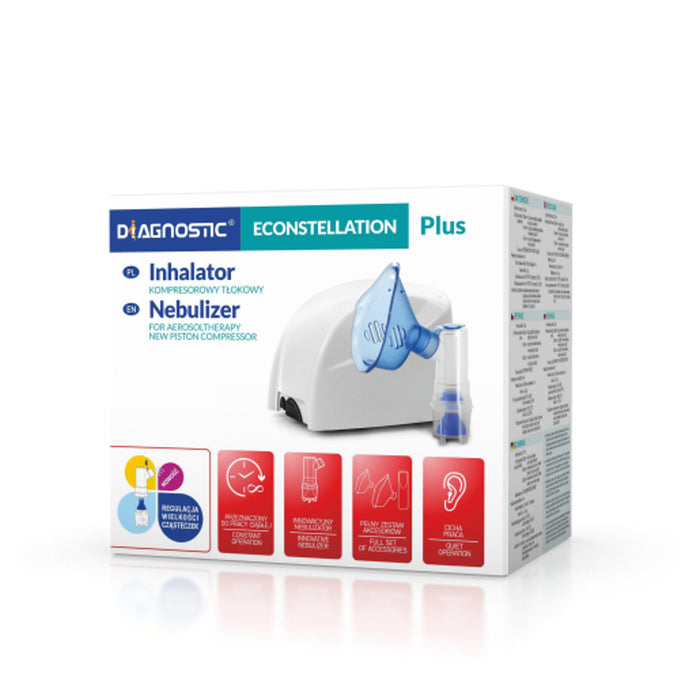 Diagnostic Constellation Plus Piston Compressor Nebuliser with Accessories