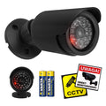 Dummy tube camera, IR LEDs, black, 2xAA power supply (included), ABS, IR1800 B