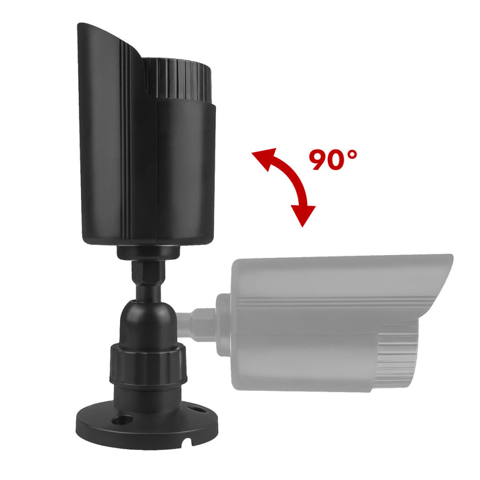 Dummy tube camera, IR LEDs, black, 2xAA power supply (included), ABS, IR1800 B
