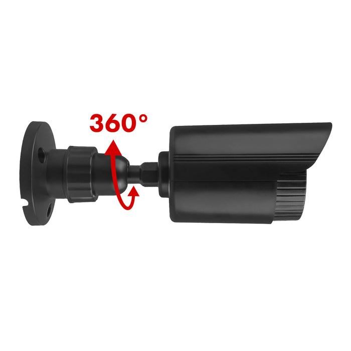 Dummy tube camera, IR LEDs, black, 2xAA power supply (included), ABS, IR1800 B