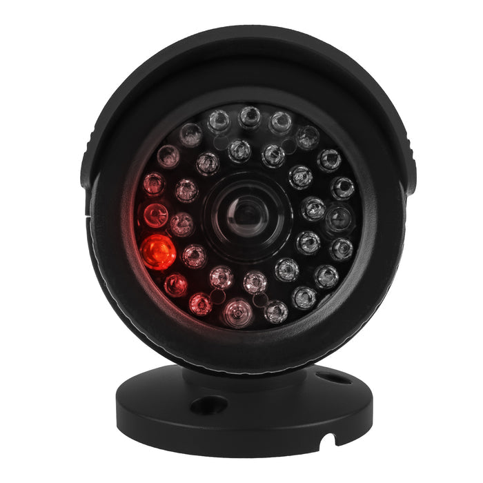 Dummy tube camera, IR LEDs, black, 2xAA power supply (included), ABS, IR1800 B