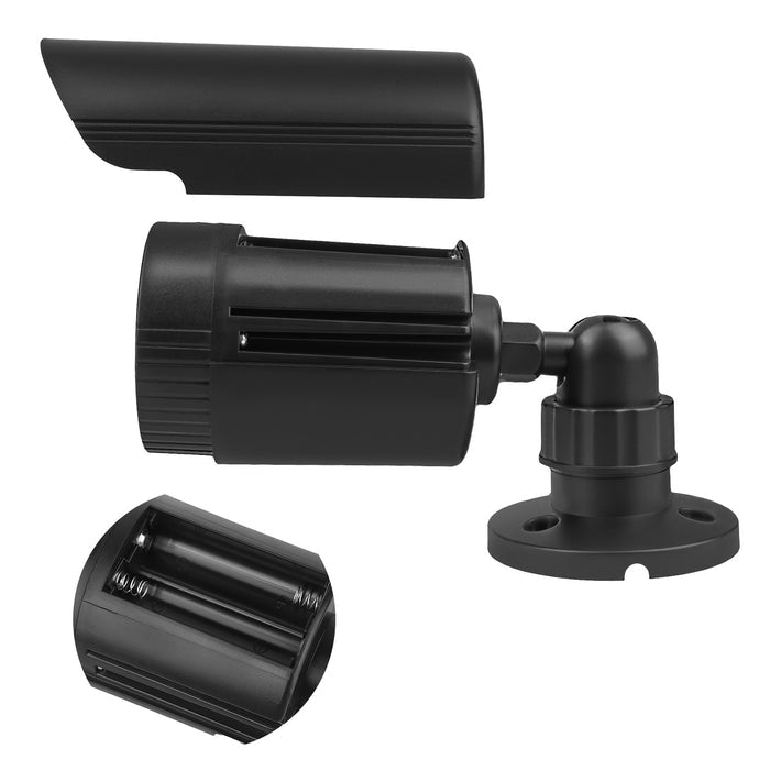 Dummy tube camera, IR LEDs, black, 2xAA power supply (included), ABS, IR1800 B