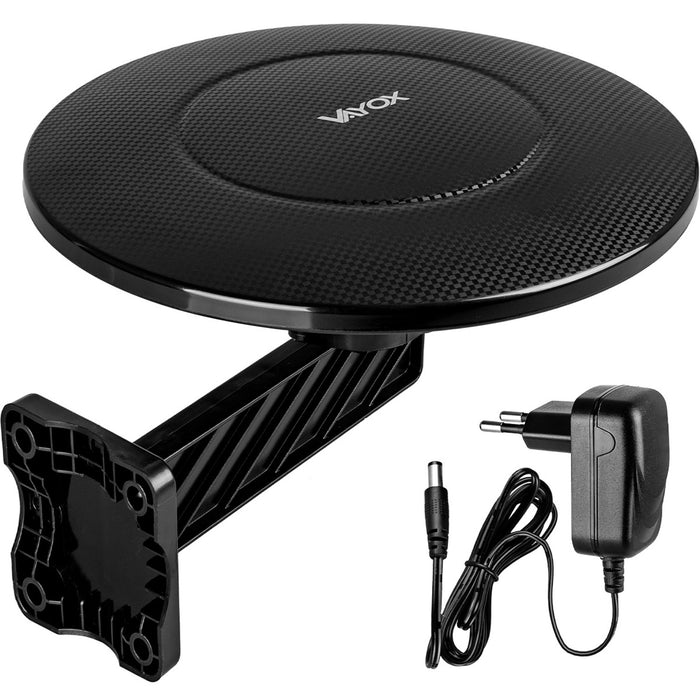 DVBT-2 Antenna for Terrestrial TV, Omnidirectional MUX8 4K, 5G LTE Filter, Digital360 Vayox